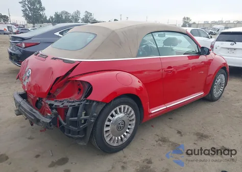 2013 Volkswagen Beetle 2.5L из США, поврежденный, VIN 3VW5P7AT3DM833682